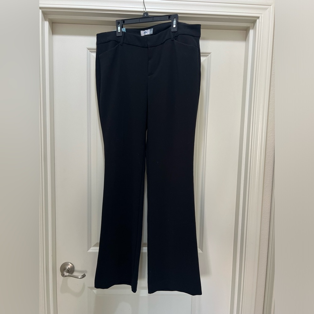 Old Navy Black Boot Cut Dress Pants